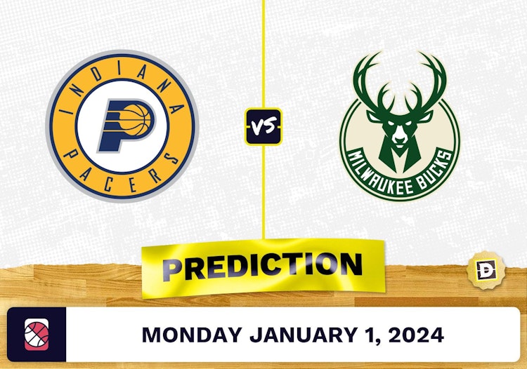 Indiana Pacers vs. Milwaukee Bucks Prediction, Odds, NBA Picks  [1/1/2024]