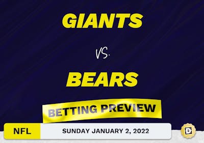 Giants vs. Bears Predictions and Odds - Jan 2, 2022