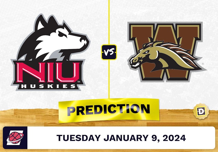 Northern Illinois vs. Western Michigan Prediction, Odds, College Basketball Picks  [1/9/2024]