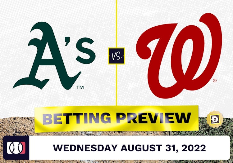 Athletics vs. Nationals Prediction and Odds - Aug 31, 2022