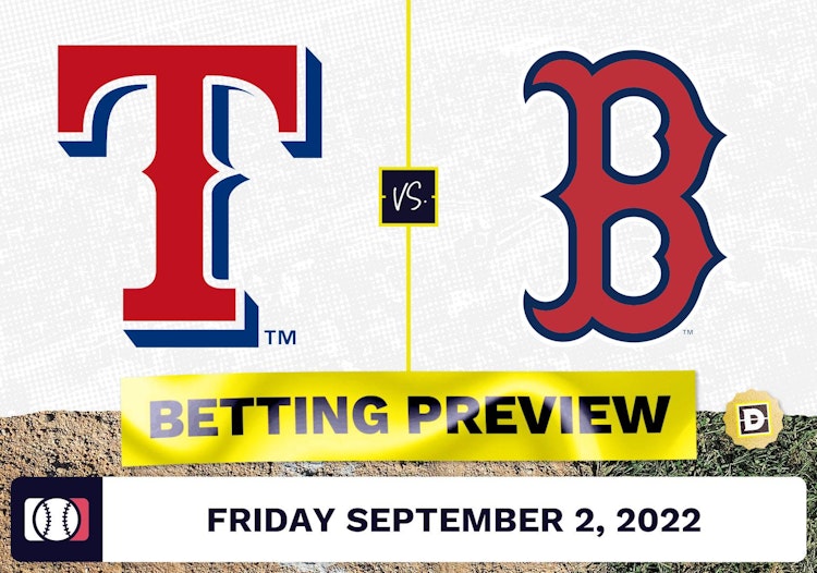 Rangers vs. Red Sox Prediction and Odds - Sep 2, 2022