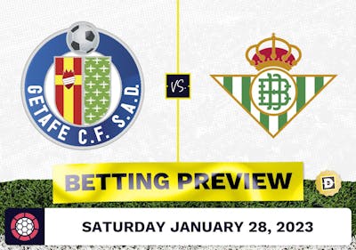 Getafe vs. Real Betis Prediction and Odds - Jan 28, 2023