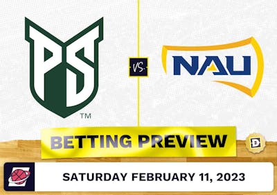 Portland State vs. Northern Arizona CBB Prediction and Odds - Feb 11, 2023