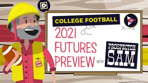 Prospector Sam - 2021 College Football Season Futures: Picks, Predictions and Odds