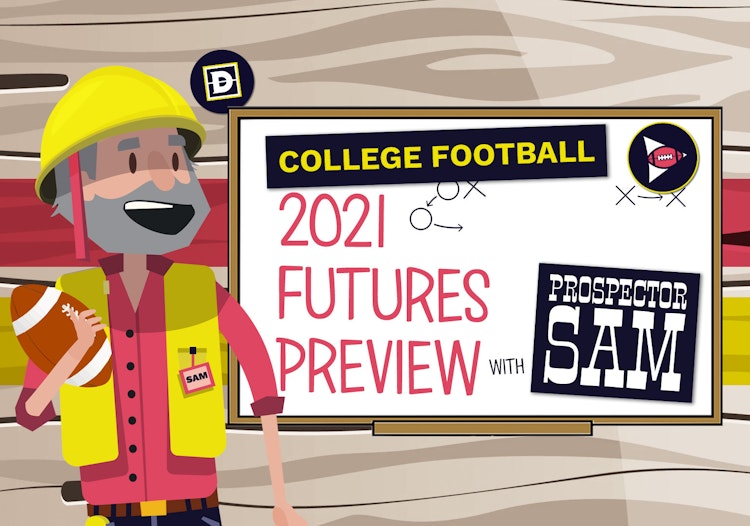 Prospector Sam - 2021 College Football Season Futures: Picks, Predictions and Odds