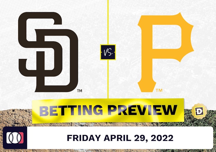 Padres vs. Pirates Prediction and Odds - Apr 29, 2022
