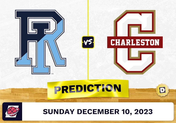 Rhode Island vs. Charleston Basketball Prediction - December 10, 2023