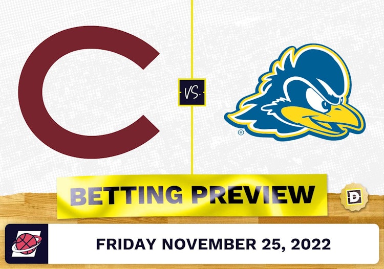 Colgate vs. Delaware CBB Prediction and Odds - Nov 25, 2022