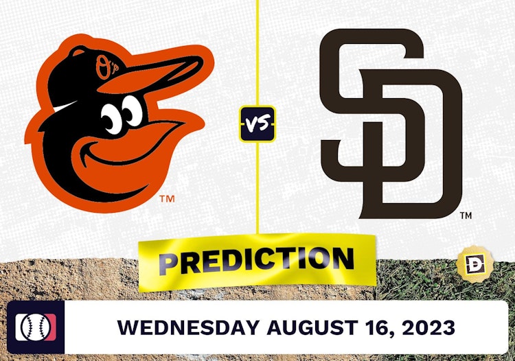 Orioles vs. Padres Prediction for MLB Wednesday [8/16/2023]