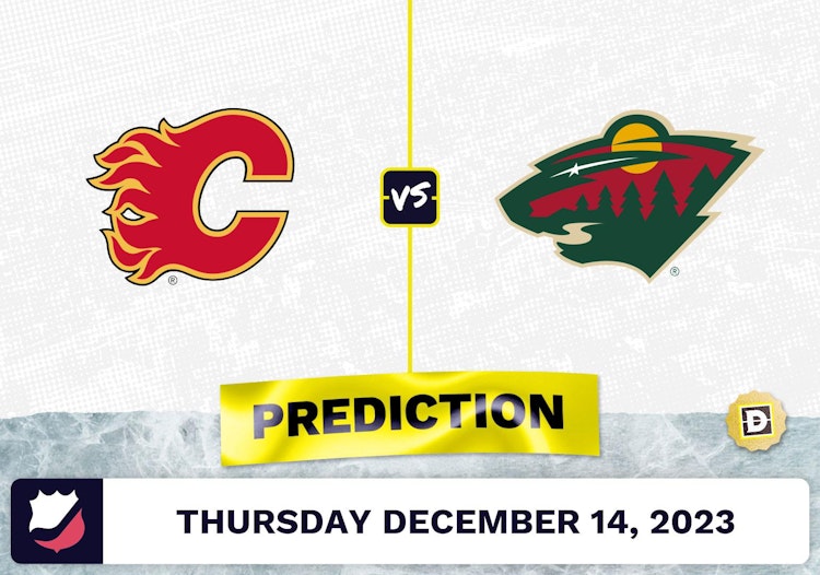 Calgary Flames vs. Minnesota Wild Prediction, Odds, Picks for NHL Thursday [12/14/2023]