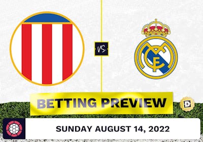 Almeria vs. Real Madrid Prediction and Odds - Aug 14, 2022