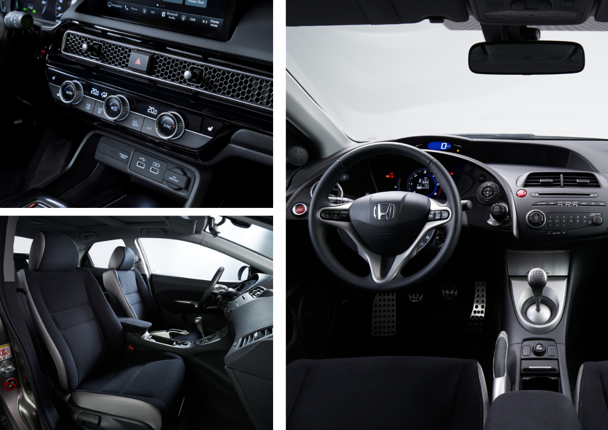 Das Interieur des Honda Civic