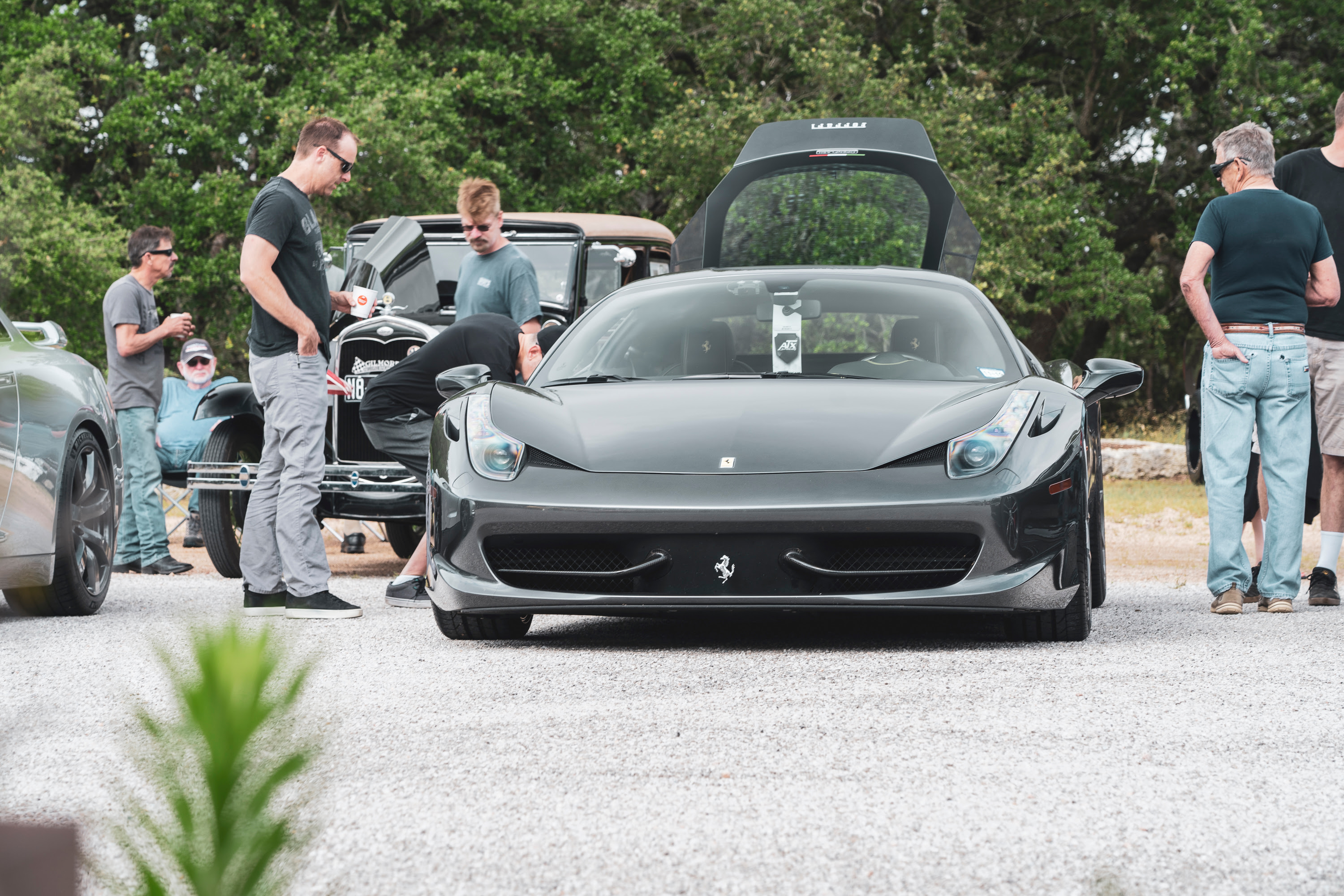 Ferrari 488 at Coffee With Cars