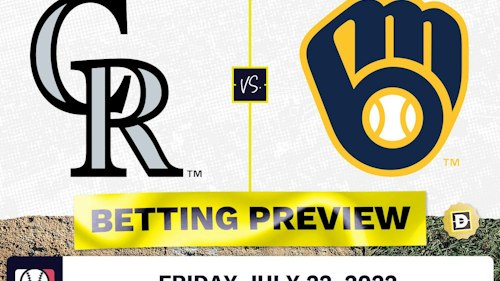 Rockies vs. Brewers Prediction and Odds - Jul 22, 2022
