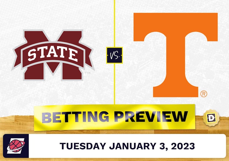 Mississippi State vs. Tennessee CBB Prediction and Odds - Jan 3, 2023