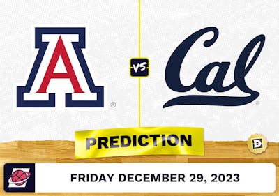 Arizona vs. California Prediction, Odds, College Basketball Picks  [12/29/2023]