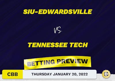 SIU-Edwardsville vs. Tennessee Tech CBB Predictions and Odds - Jan 20, 2022