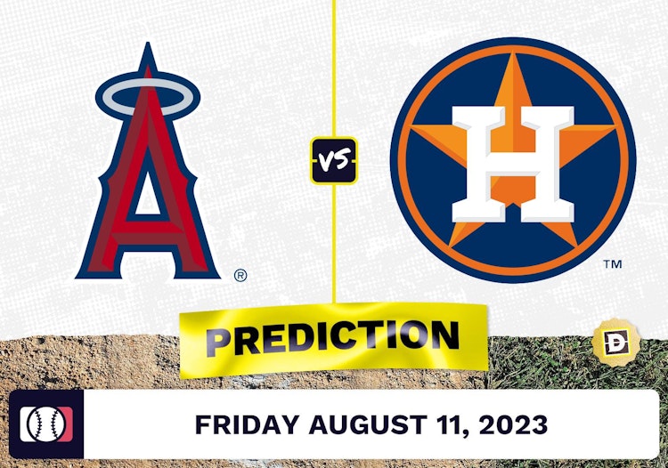 Angels vs. Astros Prediction for MLB Friday [8/11/2023]