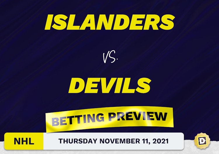 Islanders vs. Devils Predictions and Odds - Nov 11, 2021