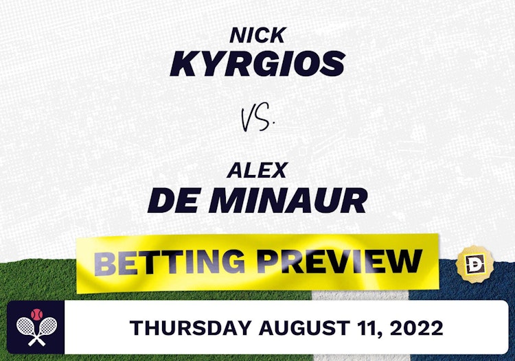 Nick Kyrgios vs. Alex de Minaur Predictions - Aug 11, 2022