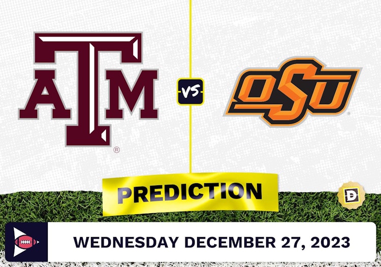 Texas A&M vs. Oklahoma State Prediction, Odds, College Football Picks - Week 18 [2023]