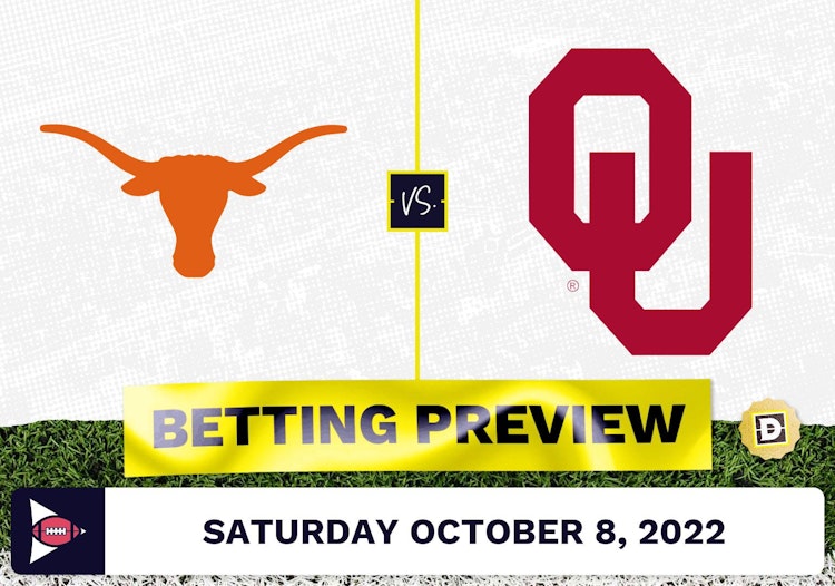 Texas vs. Oklahoma CFB Prediction and Odds - Oct 8, 2022