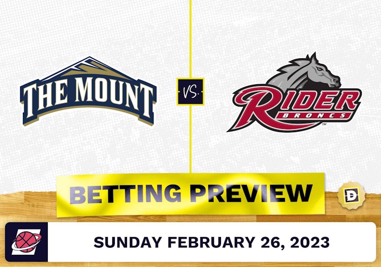 Mount St. Mary's vs. Rider CBB Prediction and Odds - Feb 26, 2023