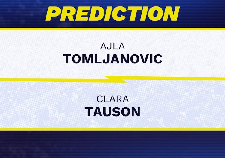 Ajla Tomljanovic vs Clara Tauson Tennis Prediction.