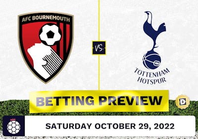 Bournemouth vs. Tottenham Prediction and Odds - Oct 29, 2022