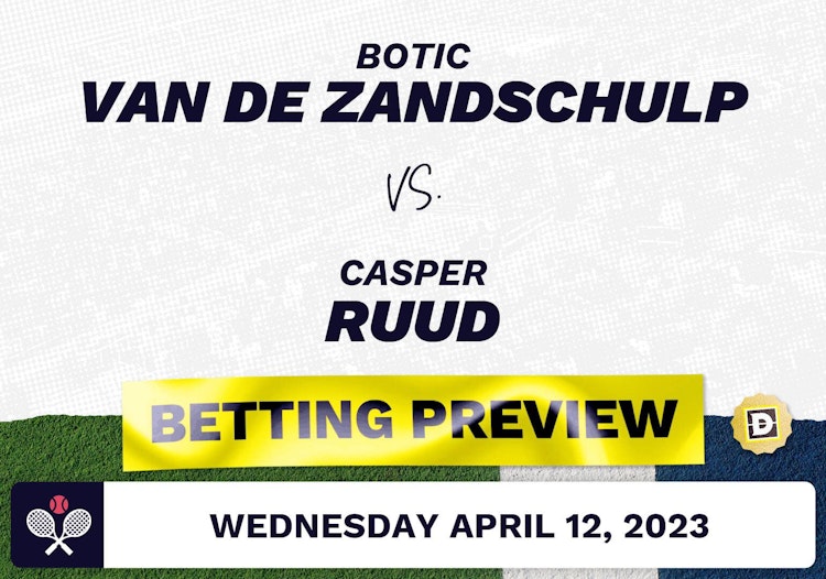 Botic Van de Zandschulp vs. Casper Ruud Predictions - Apr 12, 2023