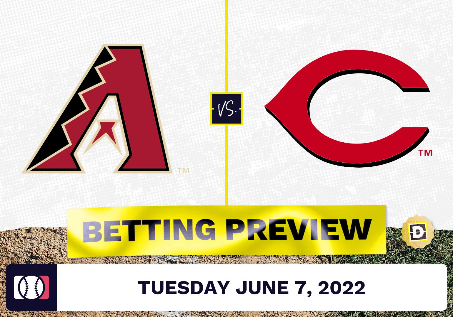 D-Backs vs. Reds Prediction and Odds - Jun 7, 2022