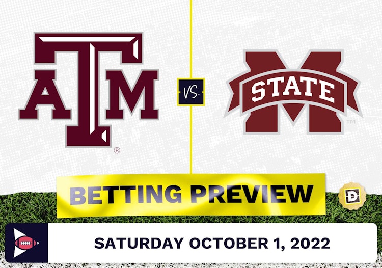 Texas A&M vs. Mississippi State CFB Prediction and Odds - Oct 1, 2022