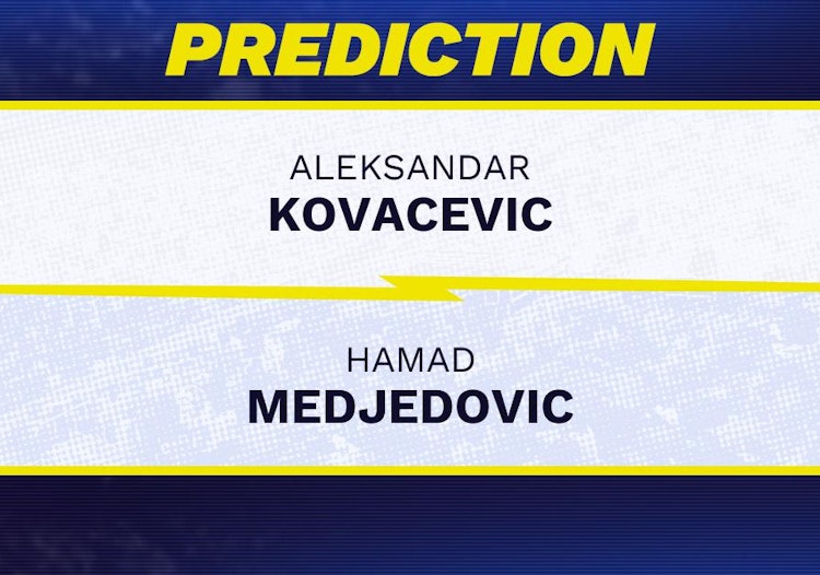 Aleksandar Kovacevic vs Hamad Medjedovic Tennis Prediction.