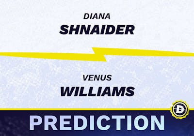 Diana Shnaider vs. Venus Williams Prediction, Odds, Picks for WTA Miami 2024