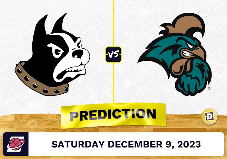 Wofford vs. Coastal Carolina Basketball Prediction - December 9, 2023
