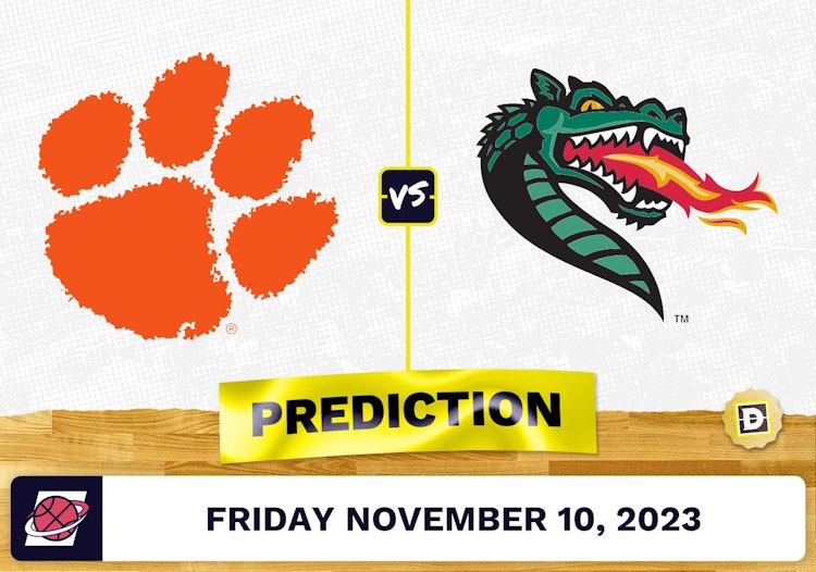 Clemson vs. UAB Basketball Prediction - November 10, 2023