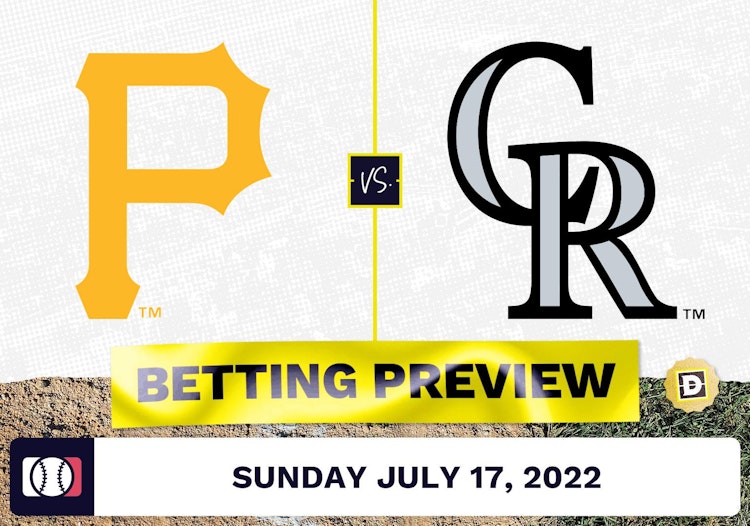 Pirates vs. Rockies Prediction and Odds - Jul 17, 2022