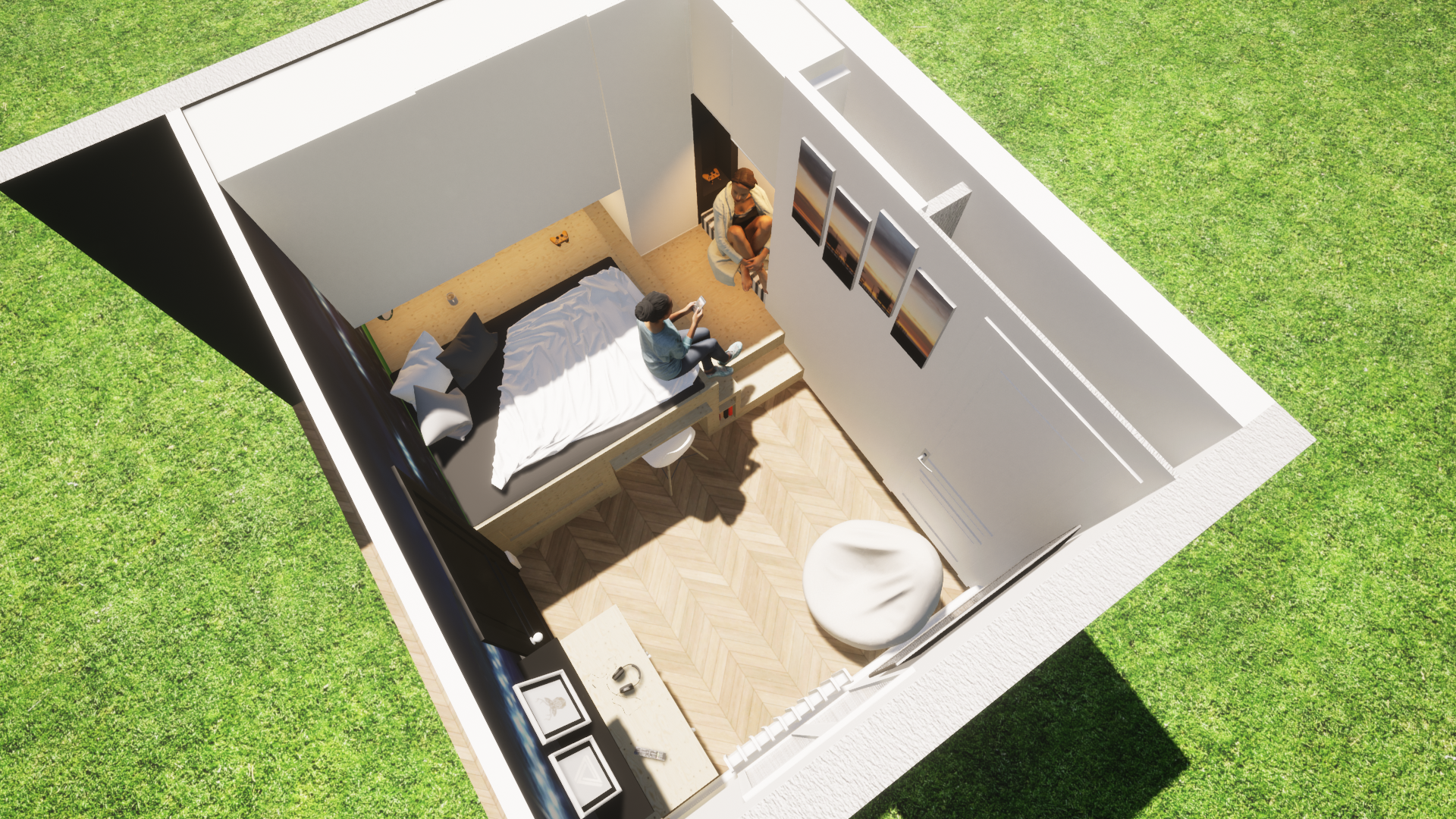 Optimisation d'une chambre d'adolescent