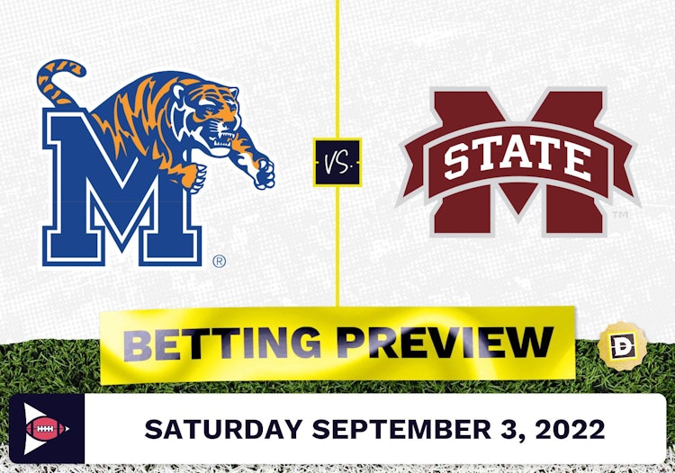 Memphis vs. Mississippi State CFB Prediction and Odds - Sep 3, 2022