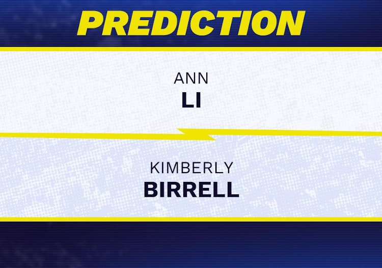 Ann Li vs Kimberly Birrell Tennis Prediction.