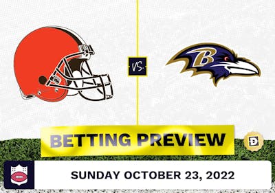 Browns vs. Ravens Week 7 Prediction and Odds - Oct 23, 2022