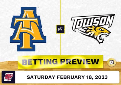 North Carolina A&T vs. Towson CBB Prediction and Odds - Feb 18, 2023