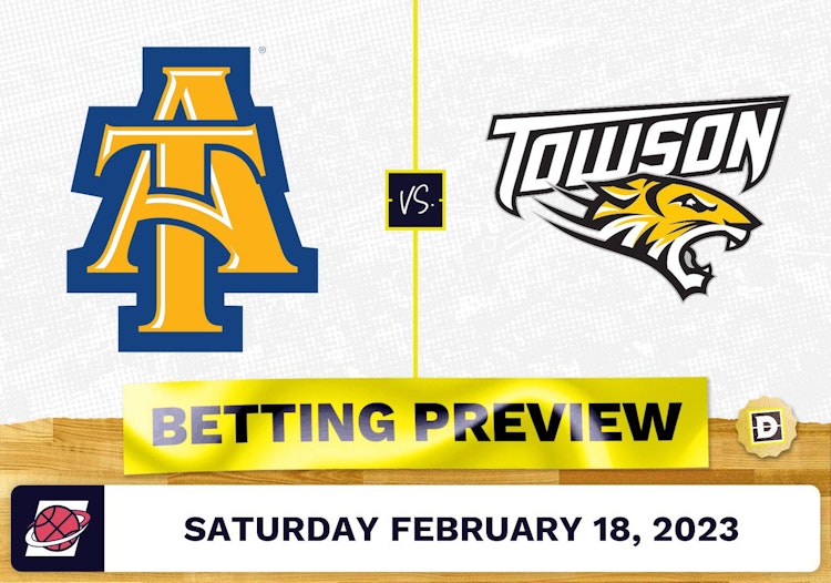 North Carolina A&T vs. Towson CBB Prediction and Odds - Feb 18, 2023