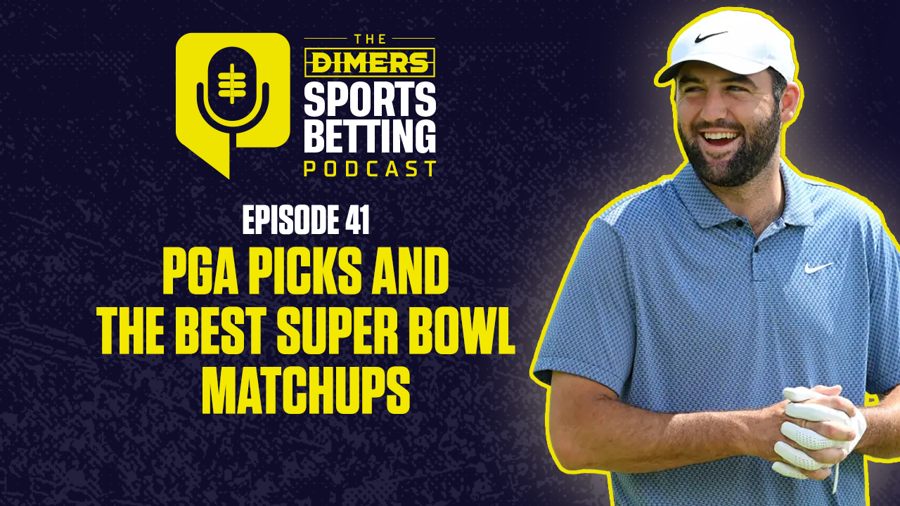 PGA picks, NFL Predictions, NFL Bets, Betting Podcast, Fantasy Football podcast, NFL betting, NFL playoffs, Super Bowl LX