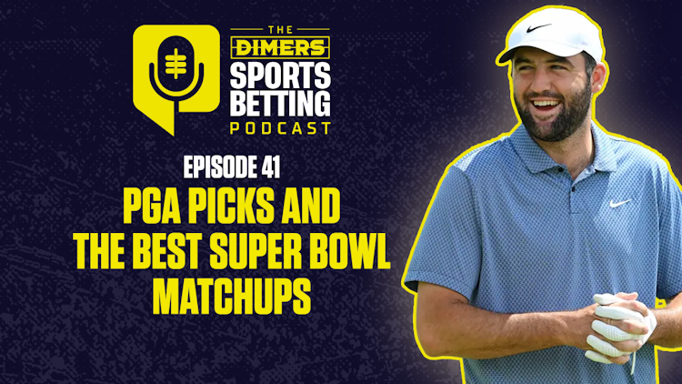 PGA picks, NFL Predictions, NFL Bets, Betting Podcast, Fantasy Football podcast, NFL betting, NFL playoffs, Super Bowl LX