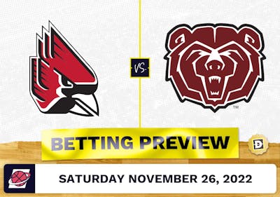 Ball State vs. Missouri State CBB Prediction and Odds - Nov 26, 2022