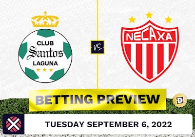 Santos Laguna vs. Necaxa Prediction and Odds - Sep 6, 2022
