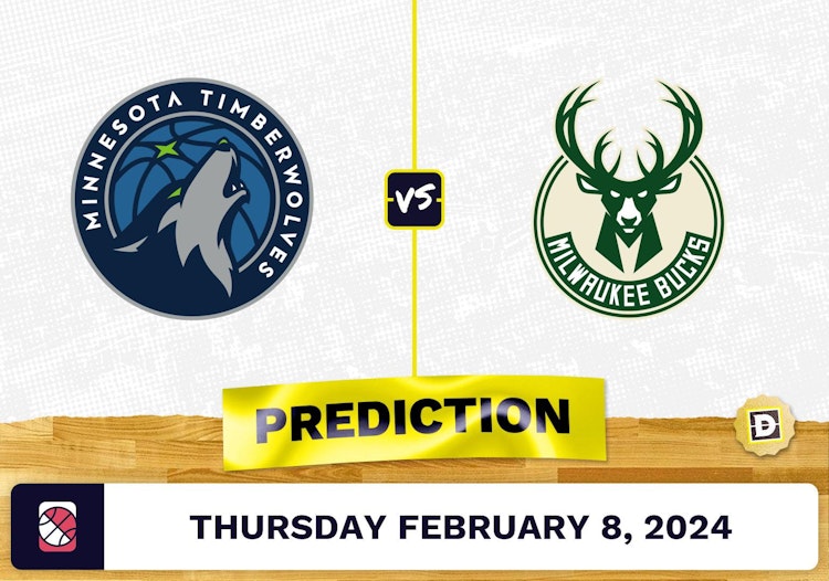 Minnesota Timberwolves vs. Milwaukee Bucks Prediction, Odds, NBA Picks