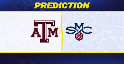 Texas A&M vs. Saint Mary's prediction: Saint Mary's favored to win men's college basketball matchup [3/19/2026]