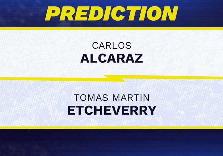 Carlos Alcaraz vs Tomas Etcheverry Tennis Prediction.